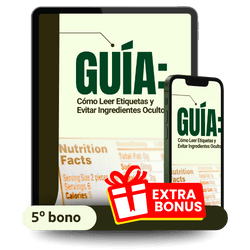 Aprende a identificar azúcares escondidos y trampas en productos industrializados.